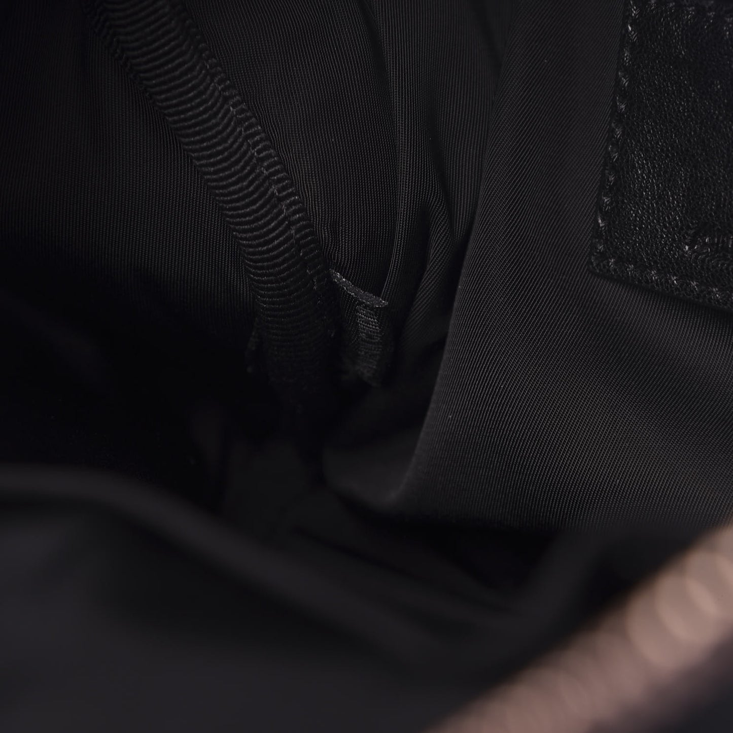 Pebbled Lambskin Rockie Black Rose Gold Hardware