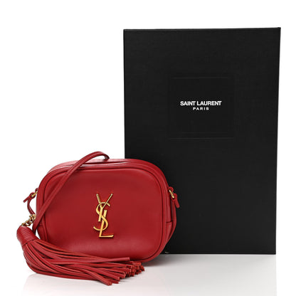 Saint Laurent Nappa Monogram Blogger Bag New Red 11 of 11