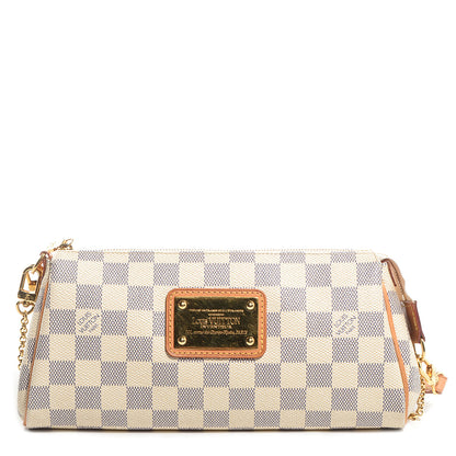 Louis Vuitton Damier Azur Eva Clutch 1 of 7