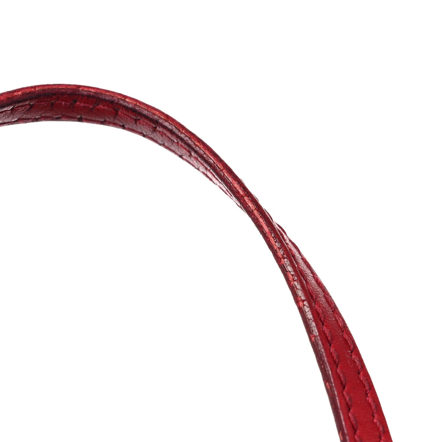 Zucchino Vitello Tote Beige Red