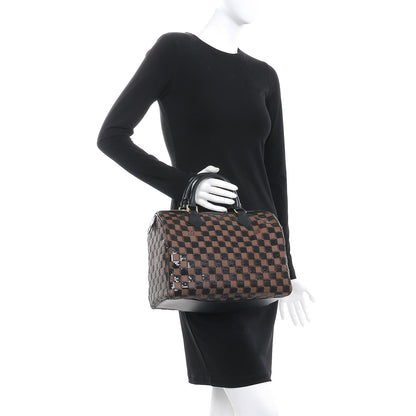 Louis Vuitton Damier Paillettes Speedy 30 Black 2 of 7