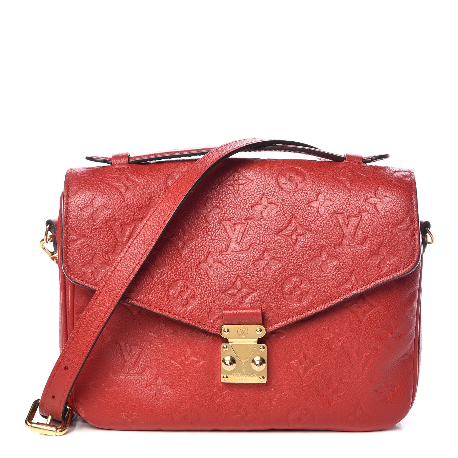 Louis Vuitton Empreinte Pochette Metis Cherry 1 of 12