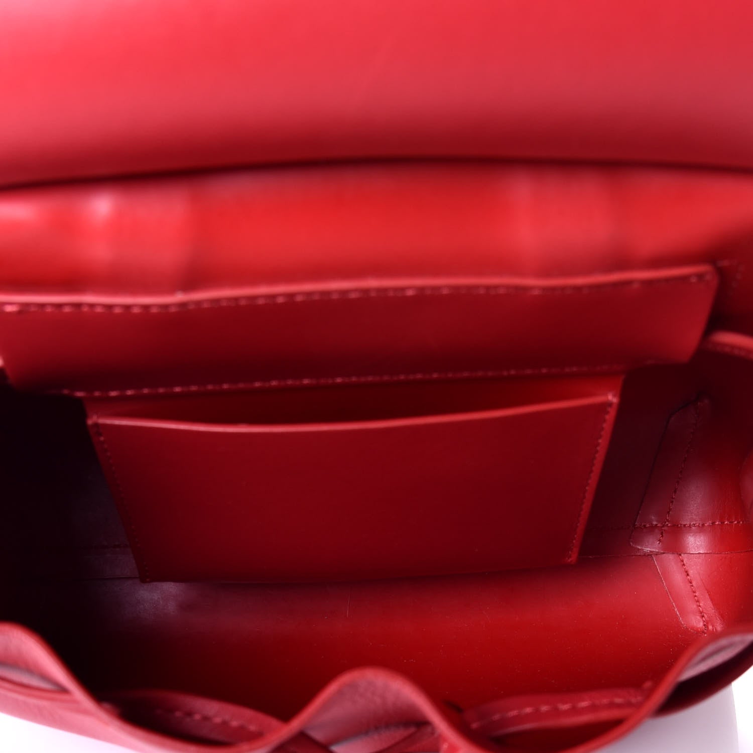 Mansur Gavriel Calfskin Mini Mini Lady Bag Flamma 6 of 9