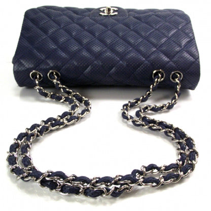 Chanel Lambskin Perforated Jumbo Flap 6 of 12