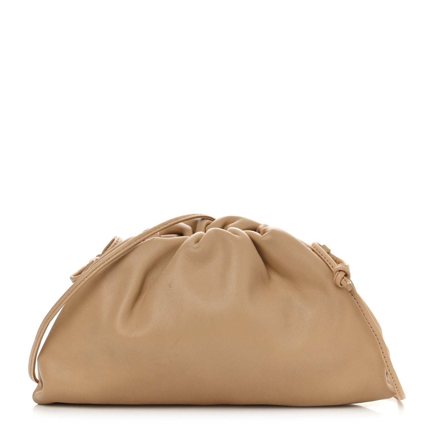 Bottega Veneta Butter Calfskin The Mini Pouch Porridge 1 of 15
