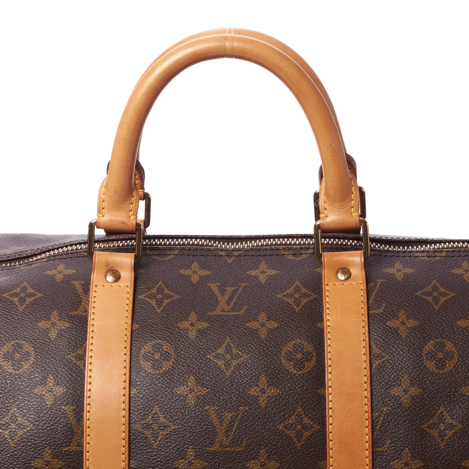Louis Vuitton Monogram Keepall Bandouliere 55 8 of 9