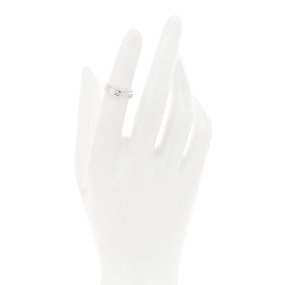 Cartier Platinum Diamond 3mm C De Cartier Wedding Band Ring 47 4 2 of 4