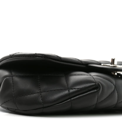 Chanel Calfskin Quilted CC Uniform Flap Belt Bag Black 9 of 10