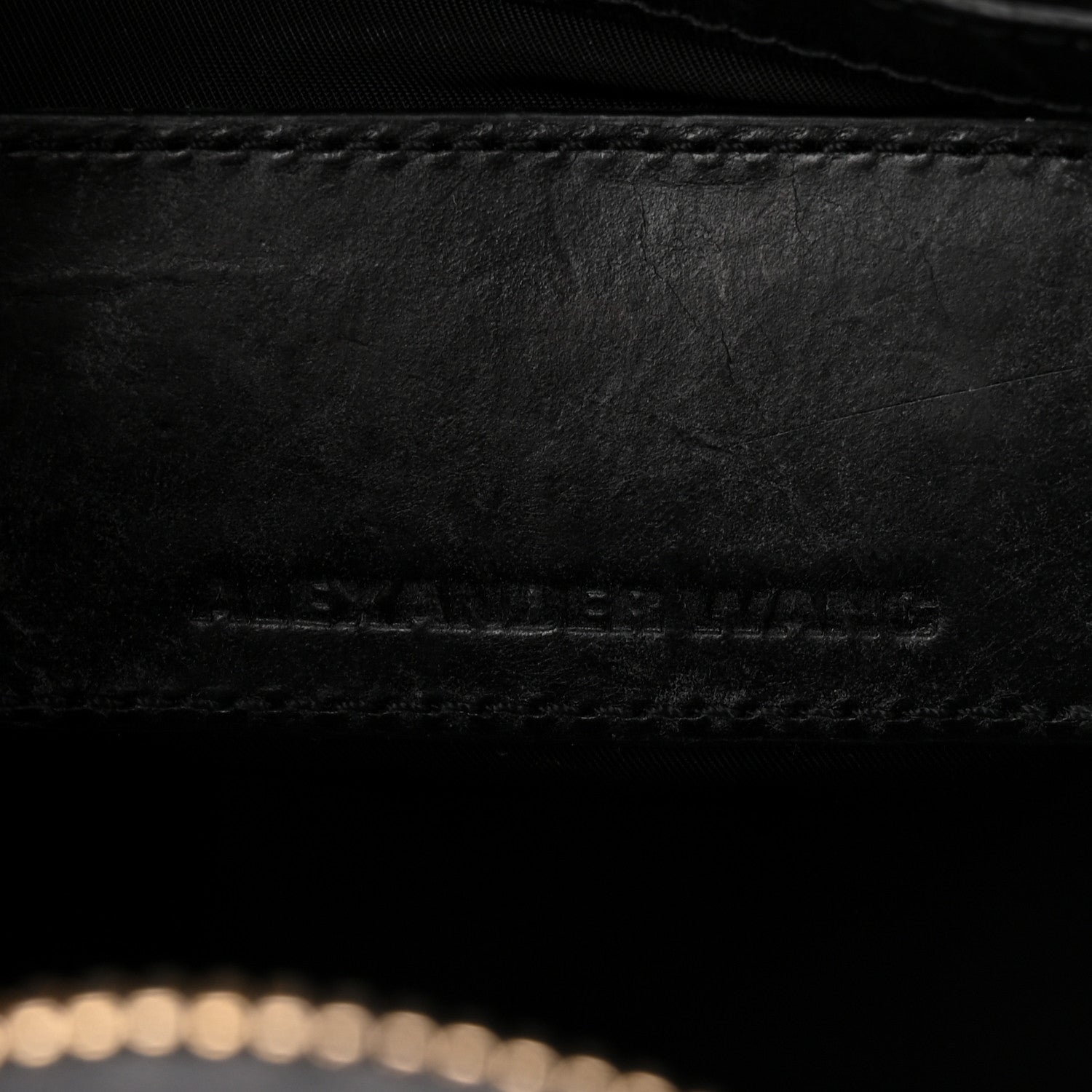Alexander Wang Calfskin Pelican Satchel Black 5 of 8