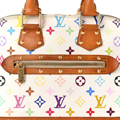 Louis Vuitton Monogram Multicolor Alma White 8 of 11