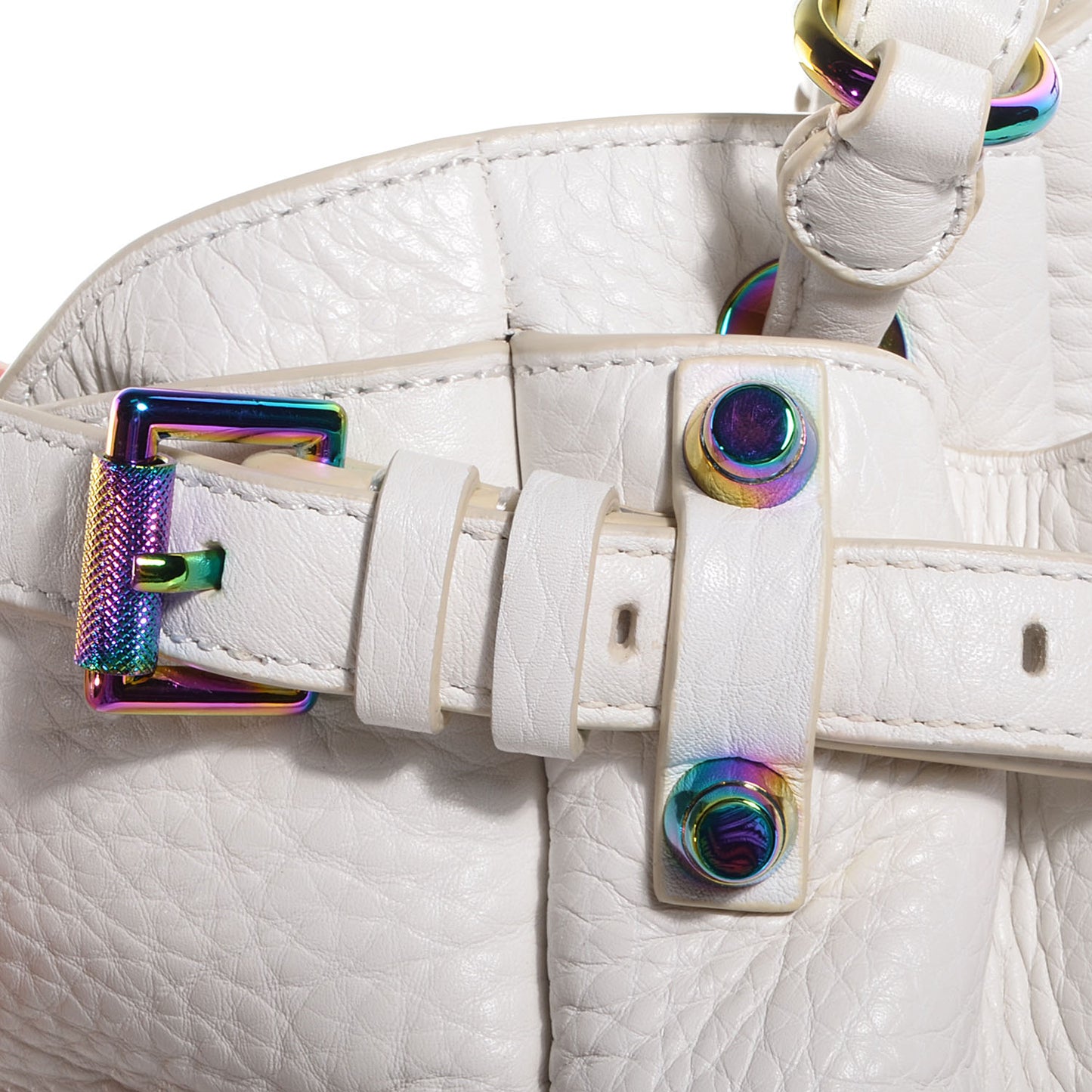 Leather Diego Bucket Peroxide