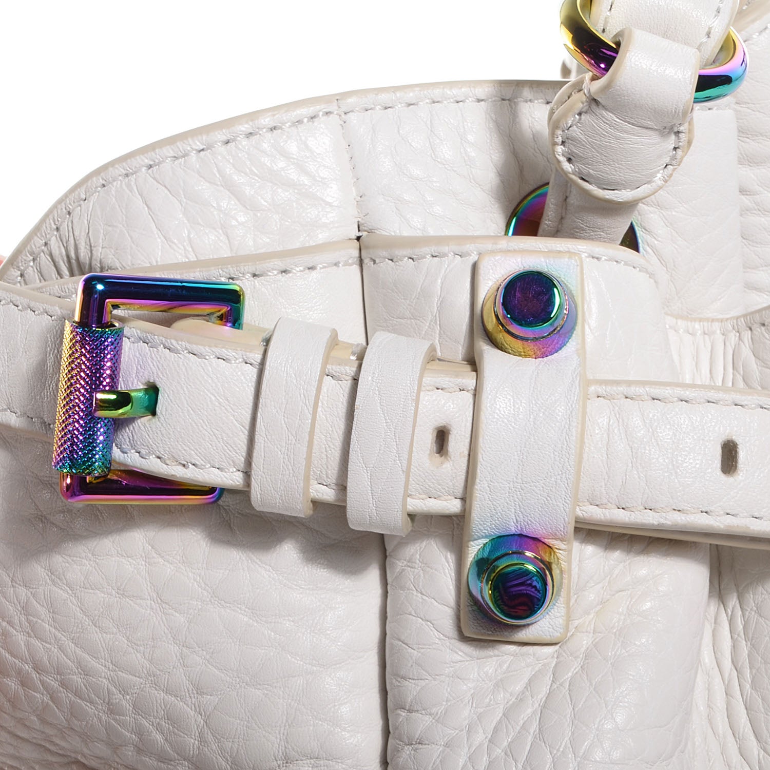 Alexander Wang Leather Diego Bucket Peroxide 4 of 8