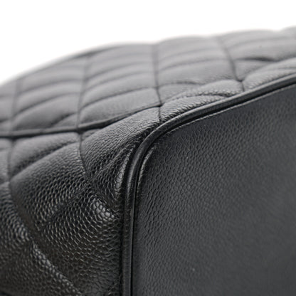 Chanel Caviar Quilted Medallion Tote Black 10 of 13