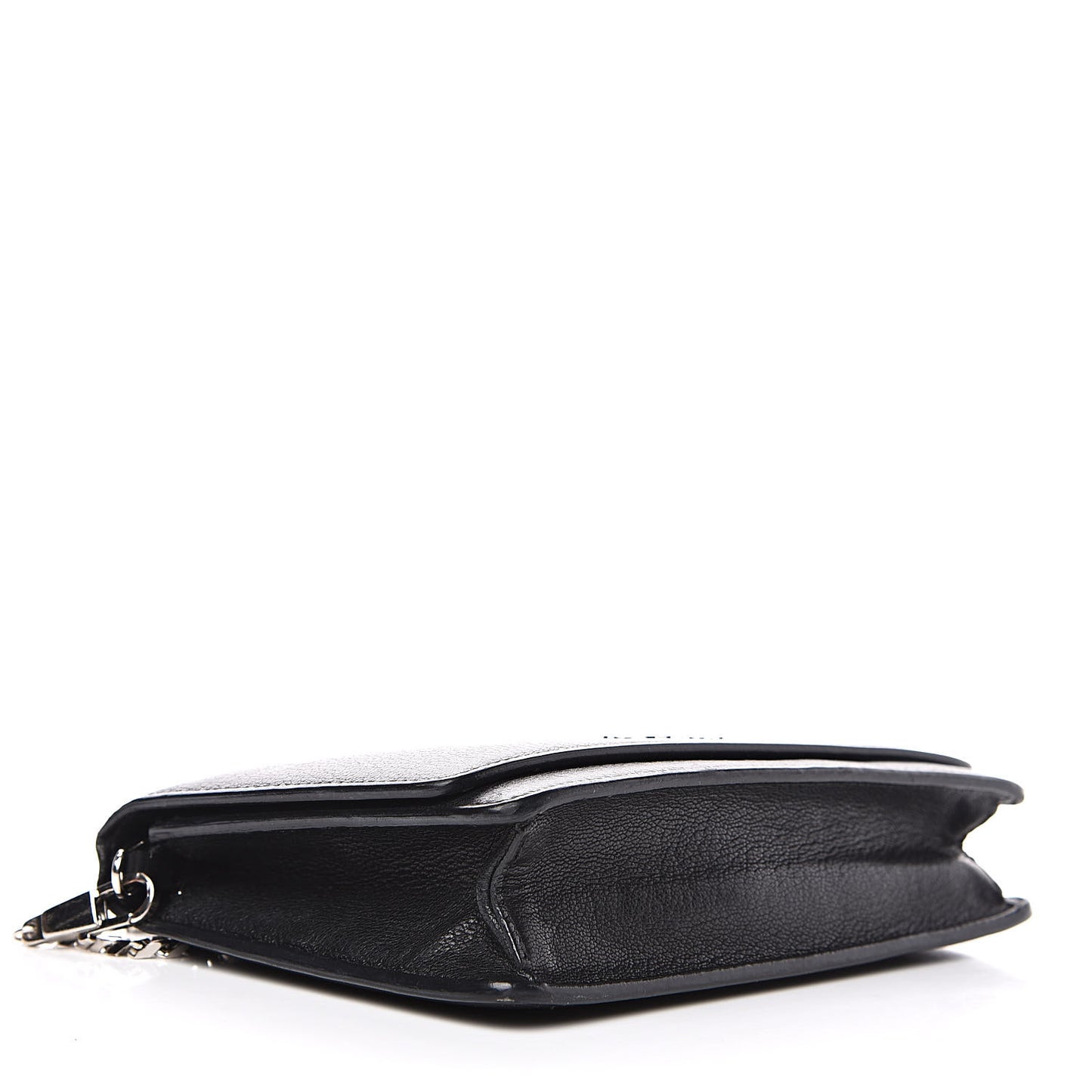 Sugar Goatskin Pandora Chain Wallet Black