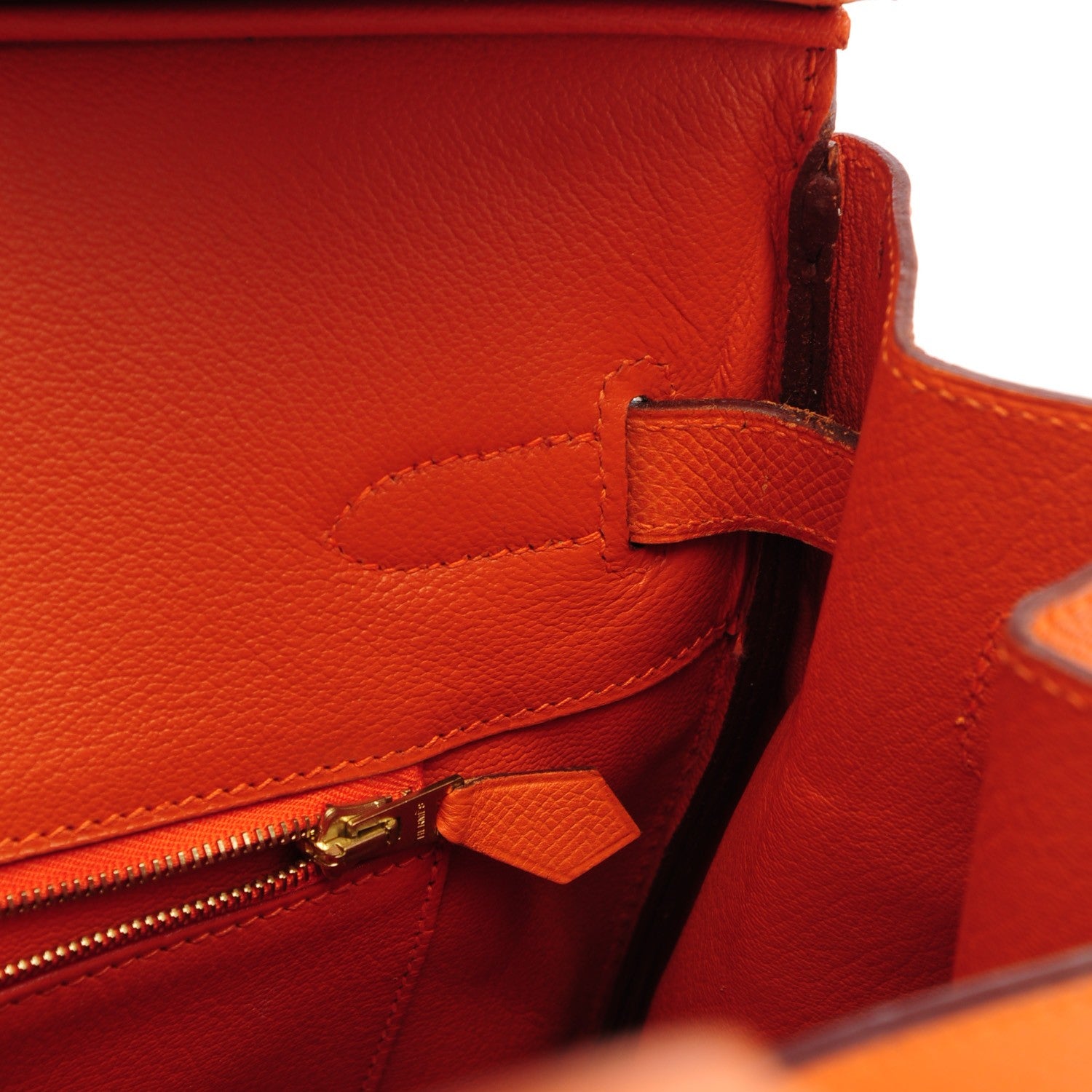 Hermes Epsom Birkin 35 Orange 12 of 24