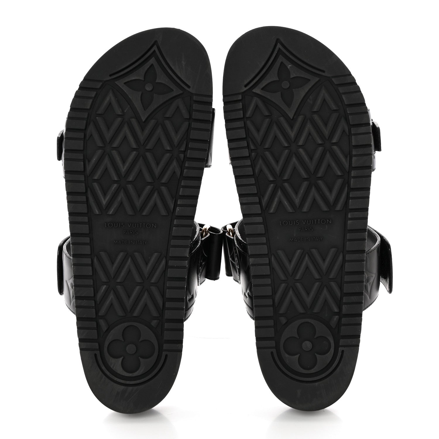 Louis Vuitton Empreinte Bom Dia Mule Sandals 38 Black 5 of 12