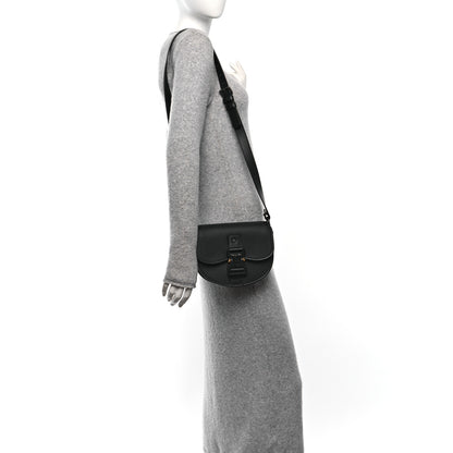 Christian Dior Grained Calfskin Mini Gallop Bag With Strap Black 2 of 9