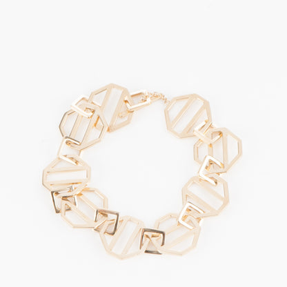 Tiffany 18K Yellow Gold Medium Zellige Link Bracelet 2 of 7