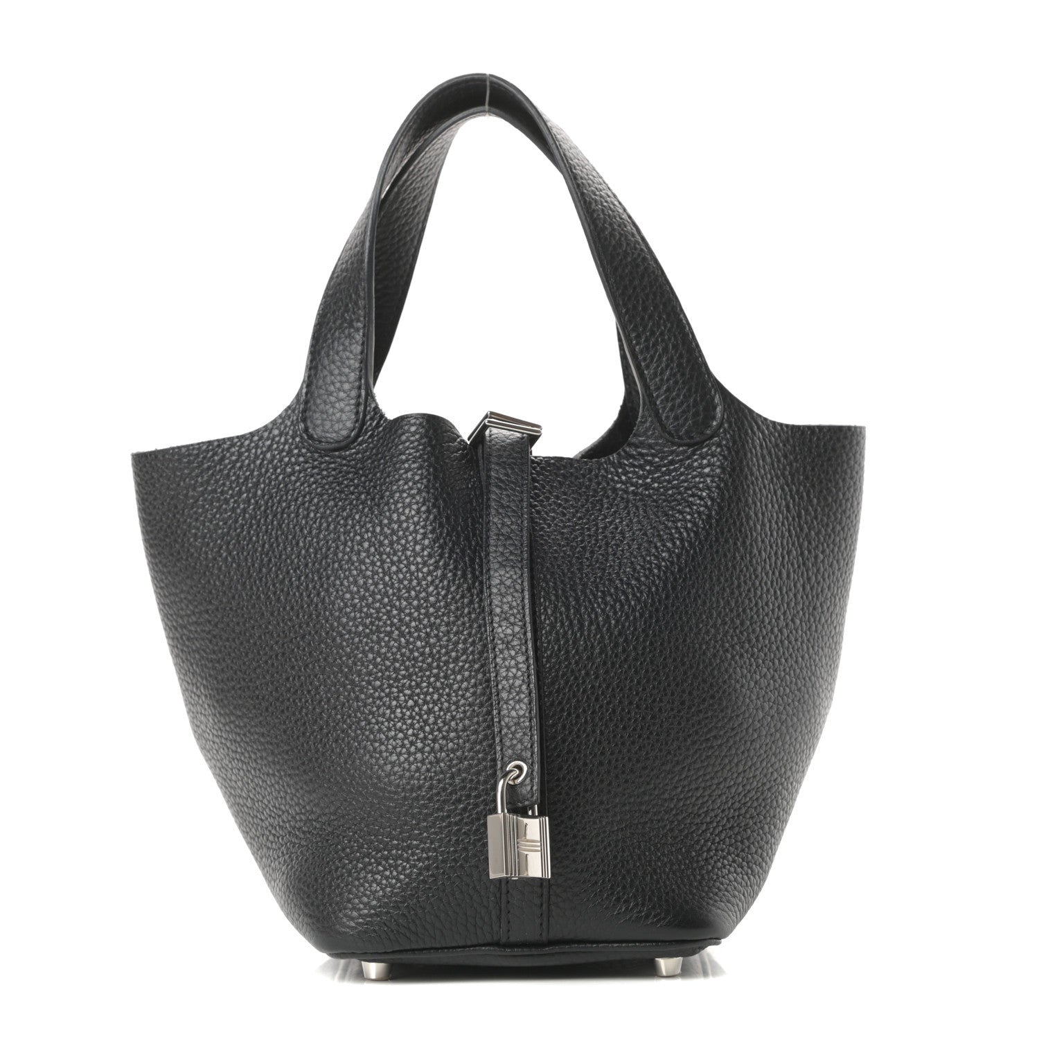 Hermes Taurillon Clemence Picotin Lock 18 PM Black 1 of 11
