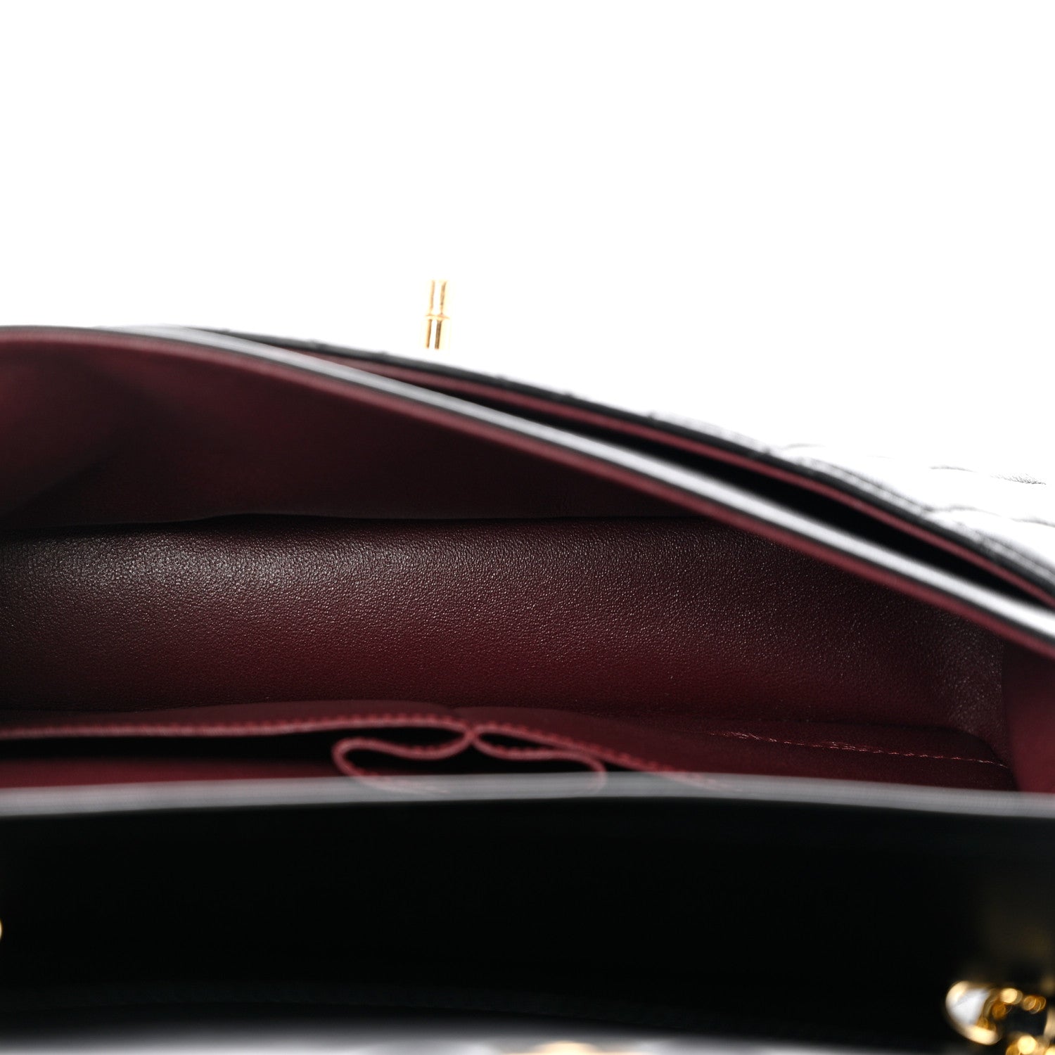 Chanel Lambskin Quilted Medium Double Flap Black 5 of 10