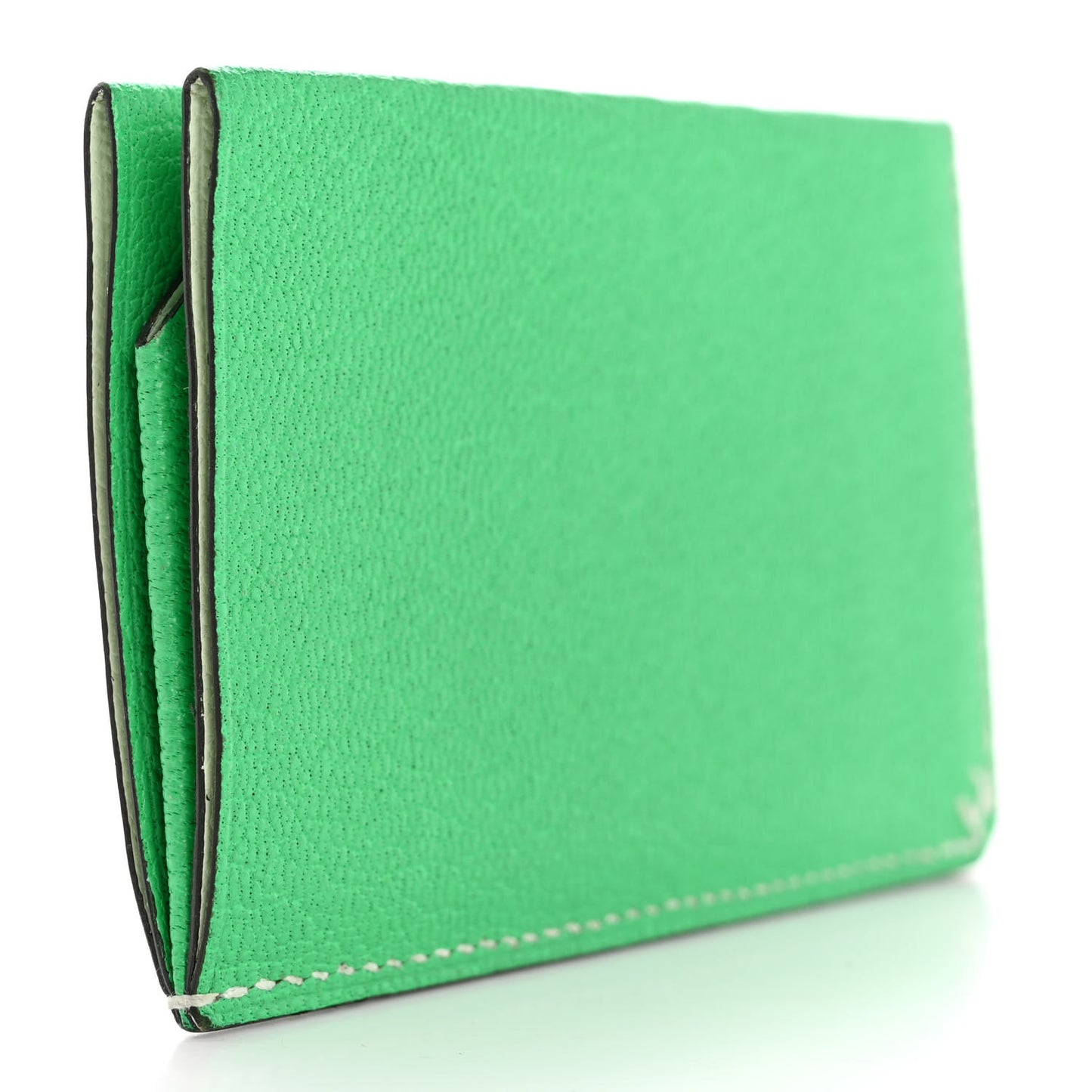 Chevre Mysore Sellier Card Holder Vert Comics Vert Fizz