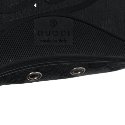 Gucci Monogram Mens High Top Sneakers 10 Black 6 of 9