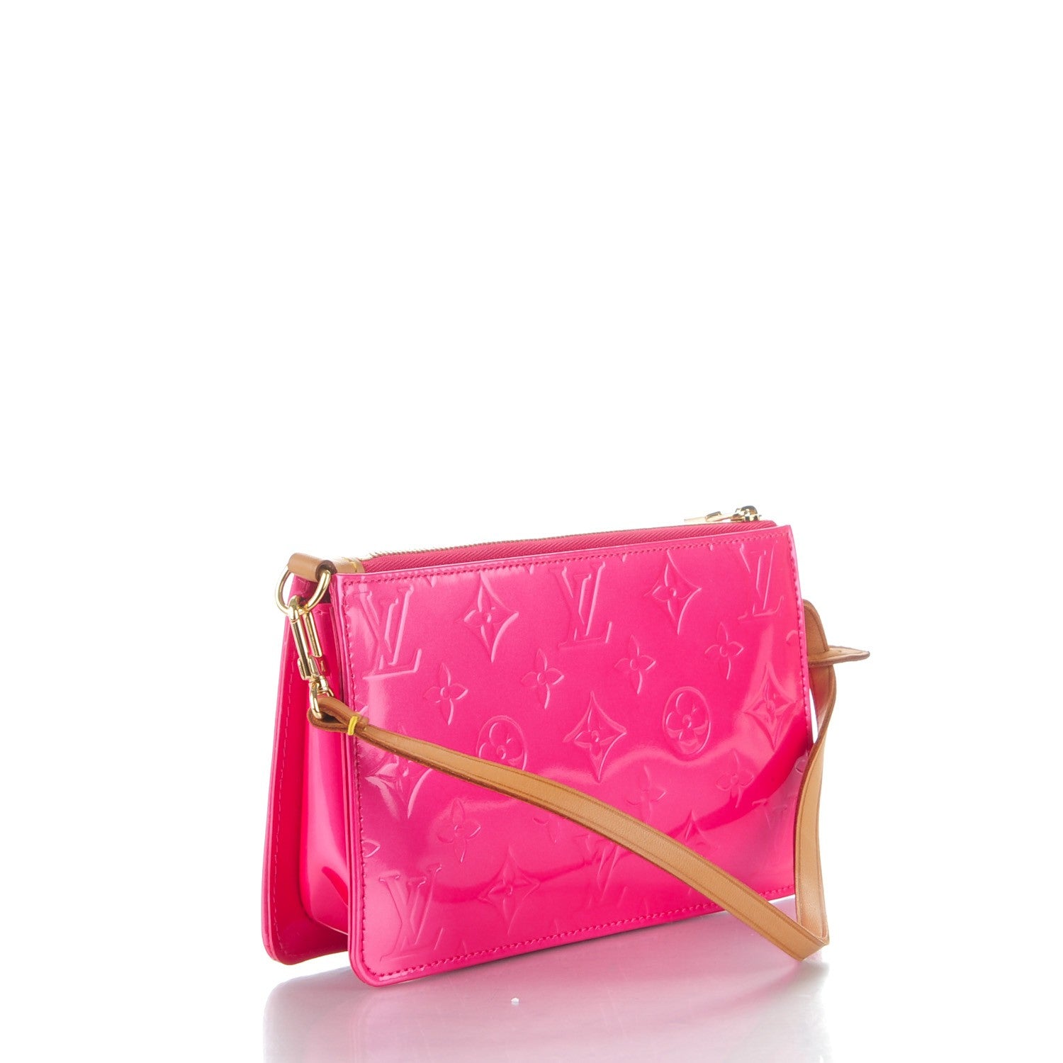 Louis Vuitton Vernis Lexington Pochette Fuchsia 3 of 7