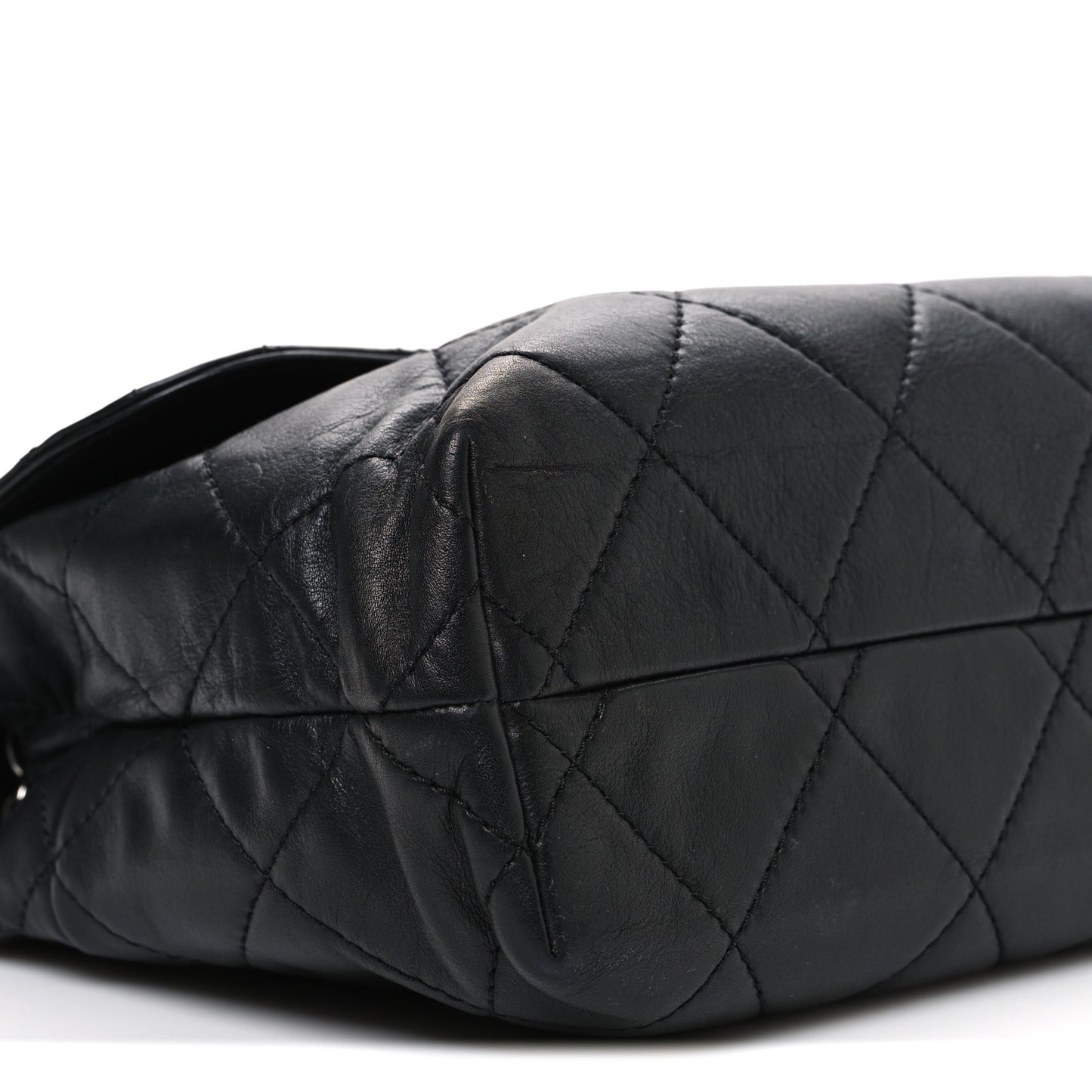 Calfskin Quilted In The Business Flap Bag Black