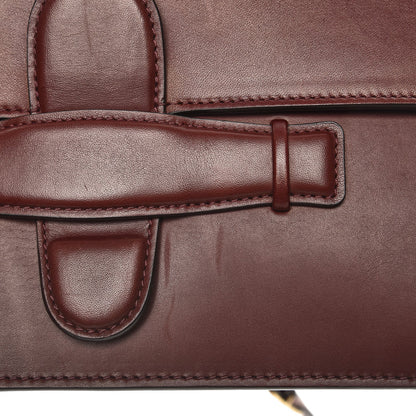 Celine Natural Calfskin Medium Symmetrical Bag Burgundy 9 of 9