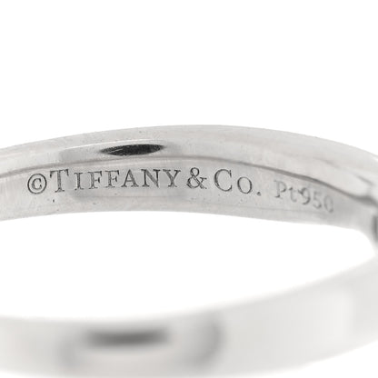 Tiffany Platinum Diamond .19ct Harmony Solitaire Engagement Ring 47 4 4 of 5