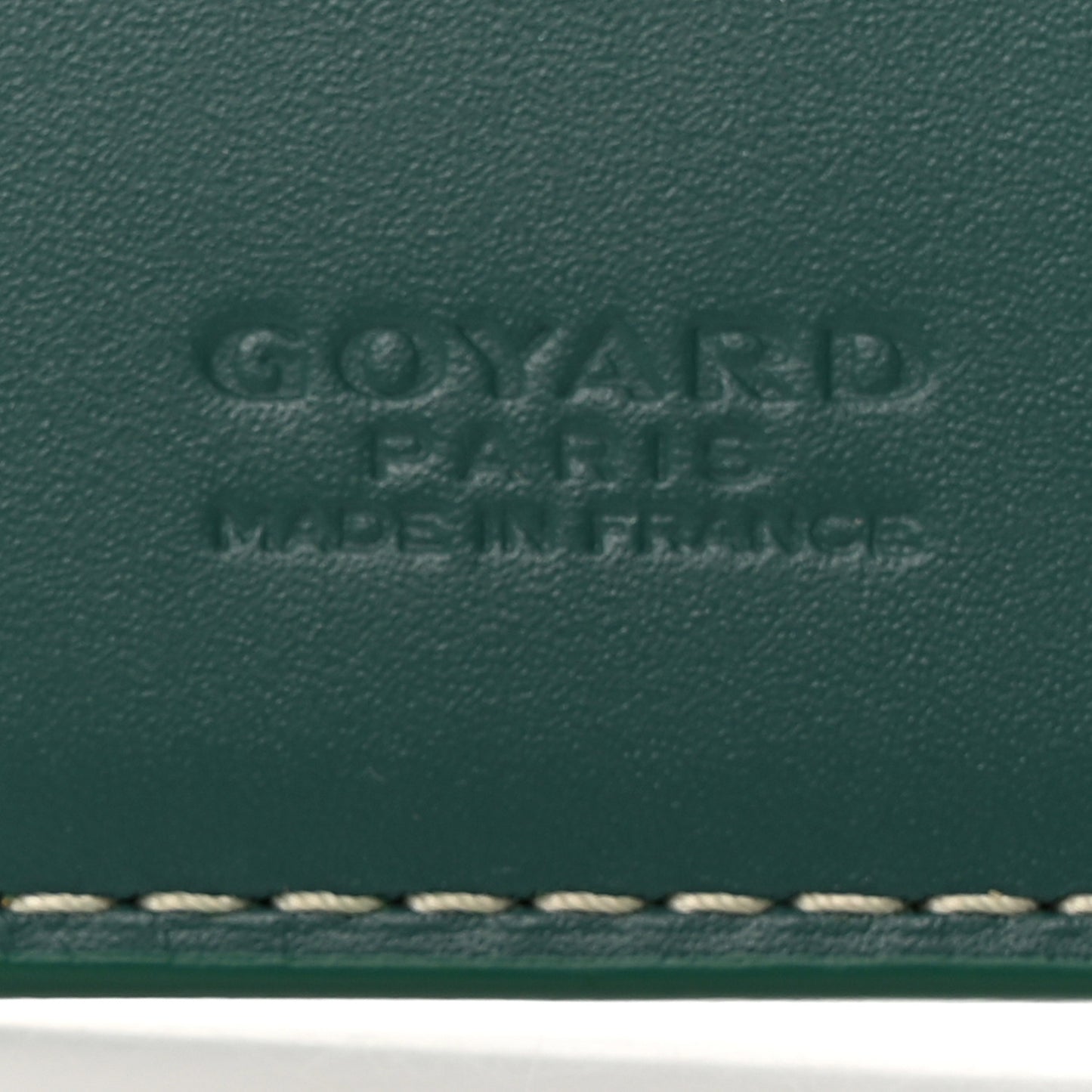 Goyardine Saint Pierre Card Holder Green