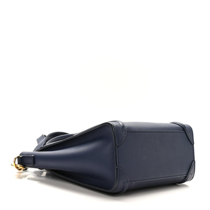 Celine Smooth Calfskin Nano Luggage Ink 4 of 8