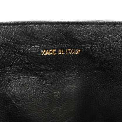 Chanel Lambskin Quilted CC Small Single Flap Black 7 of 13