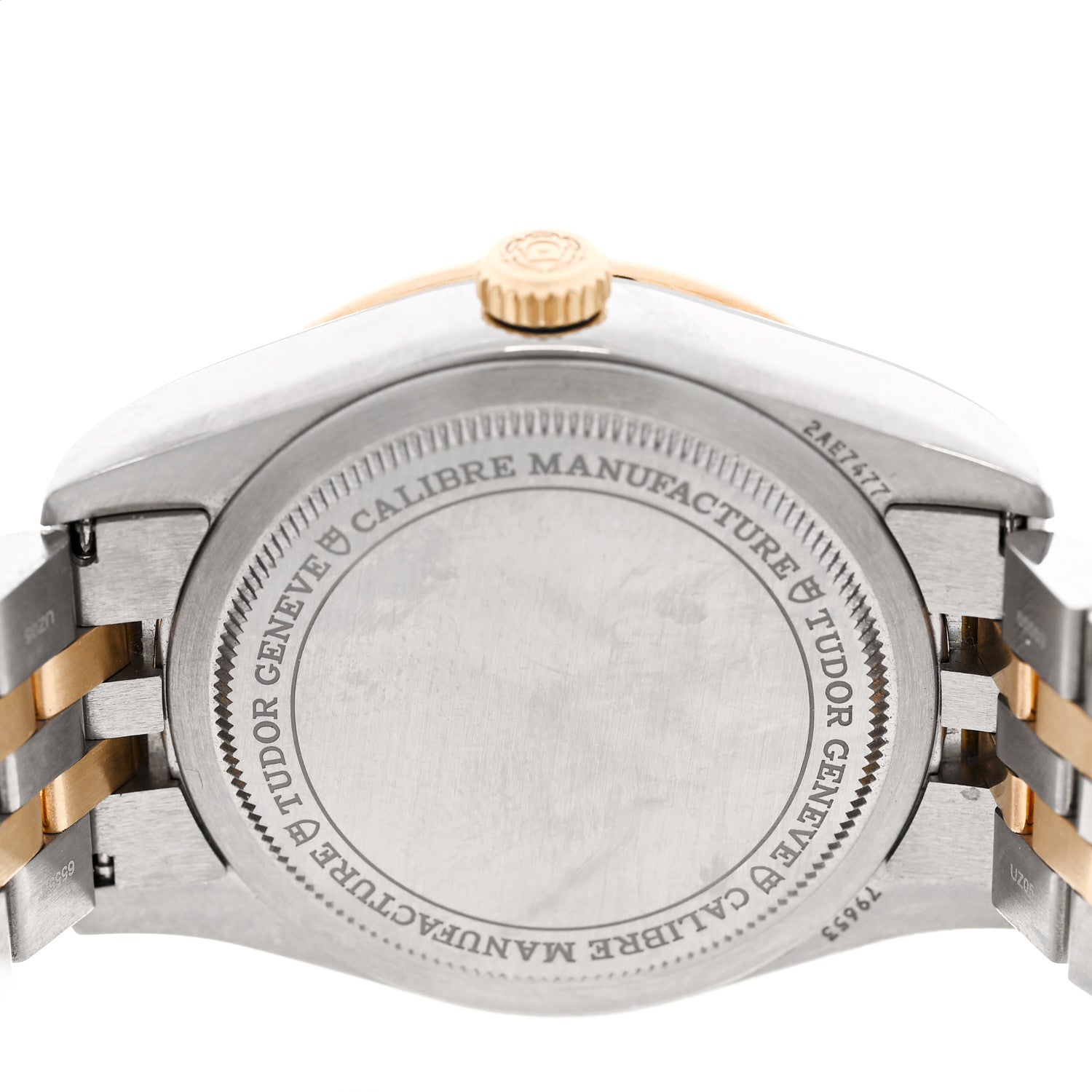 TUDOR Stainless Steel 18K Yellow Gold Diamond Bezel 36mm Black Bay Automatic Watch Champagne 79653 4 of 5