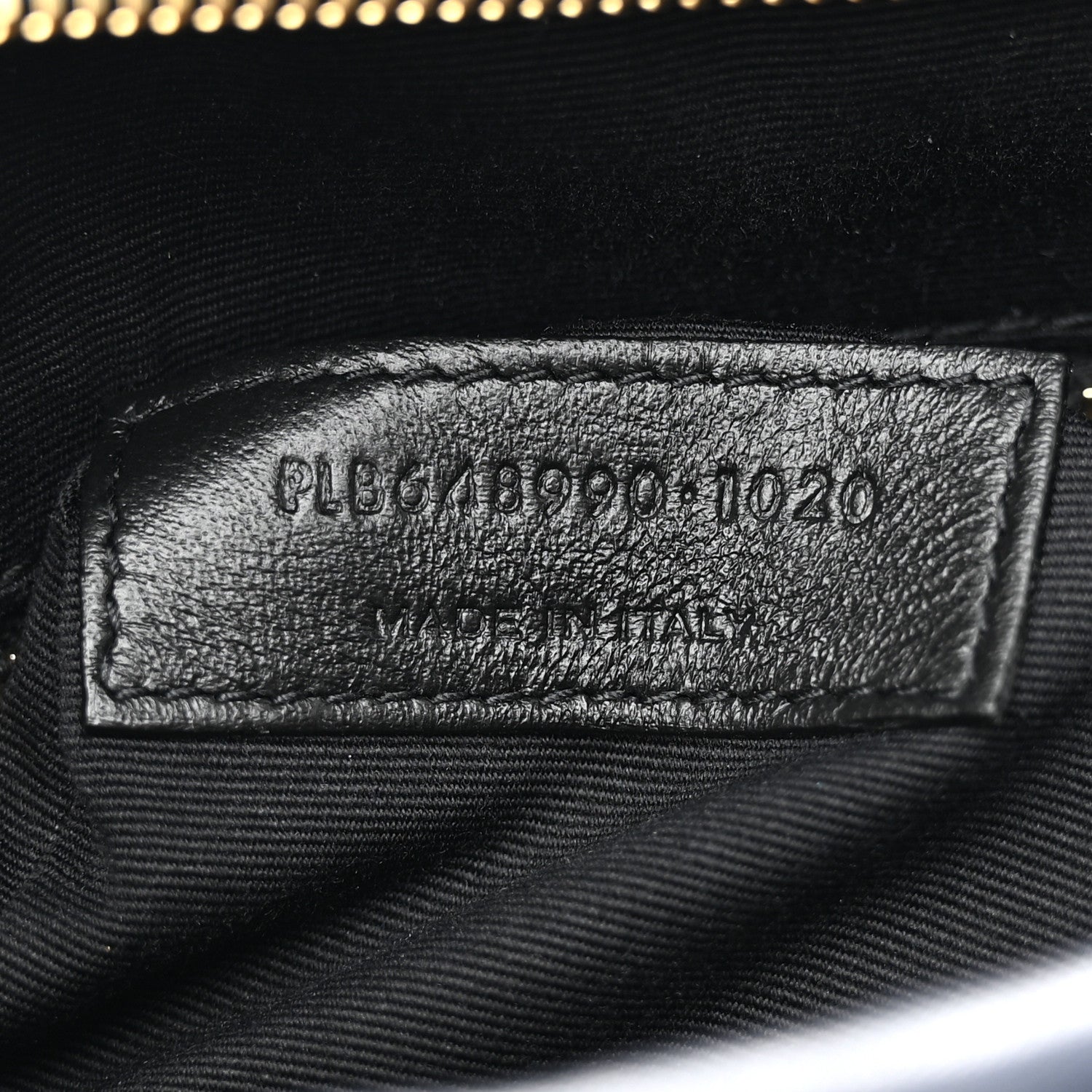 Saint Laurent Lambskin Quilted Victoire Camera Bag Deep Marine 7 of 10