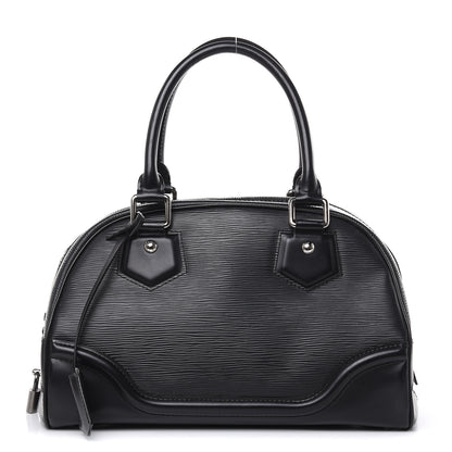 Louis Vuitton Epi Bowling Montaigne PM Black 1 of 17