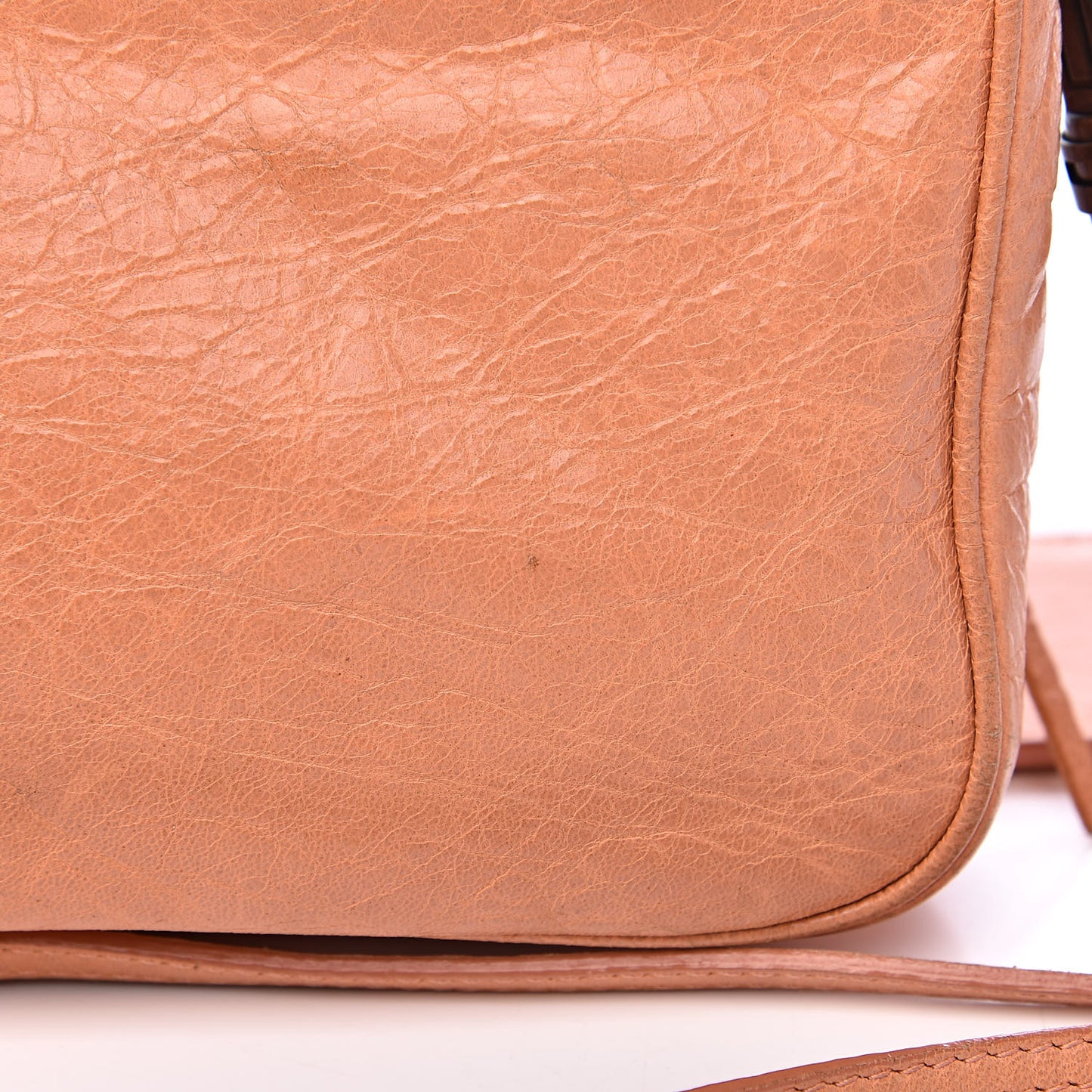 Agneau Classic Hardware Hip Rose Blush