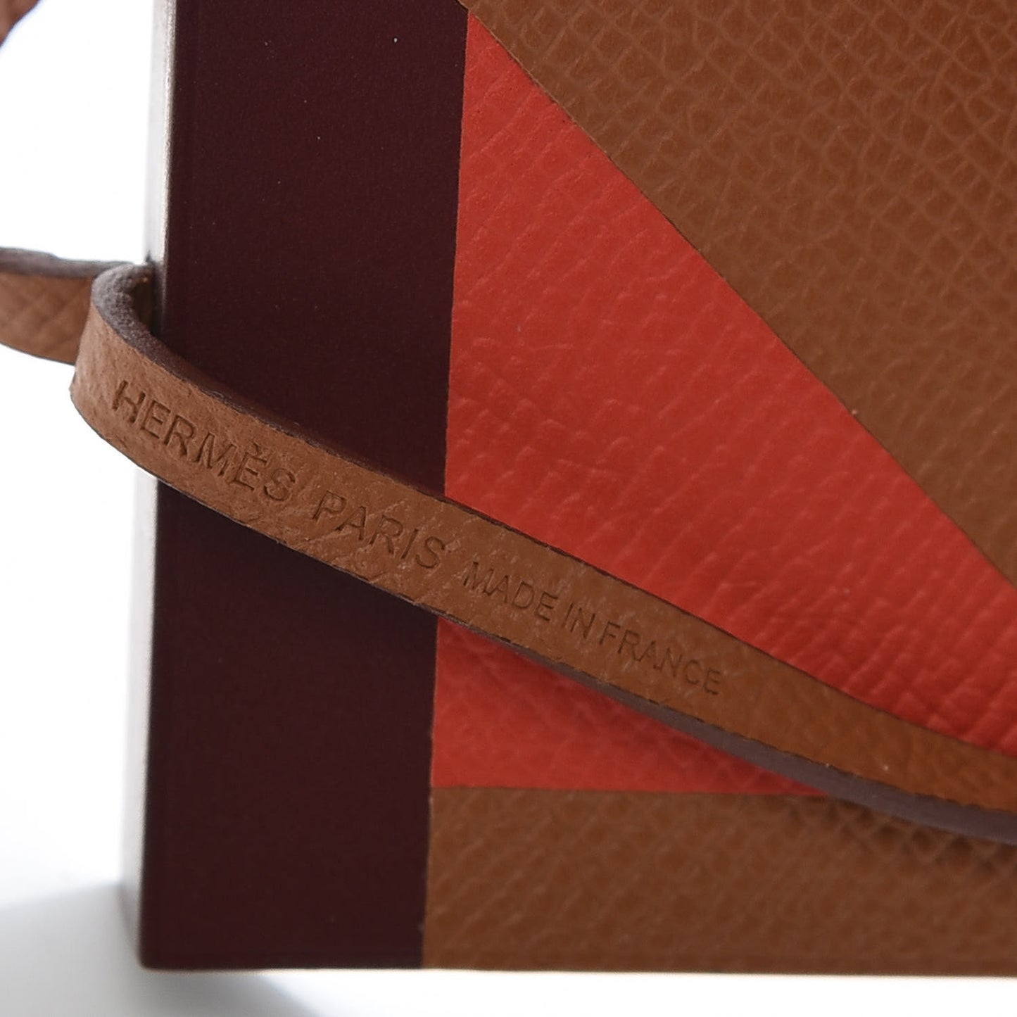 Epsom Sombrero Lettre Au Carre Z Charm Gold Capucine Rouge H