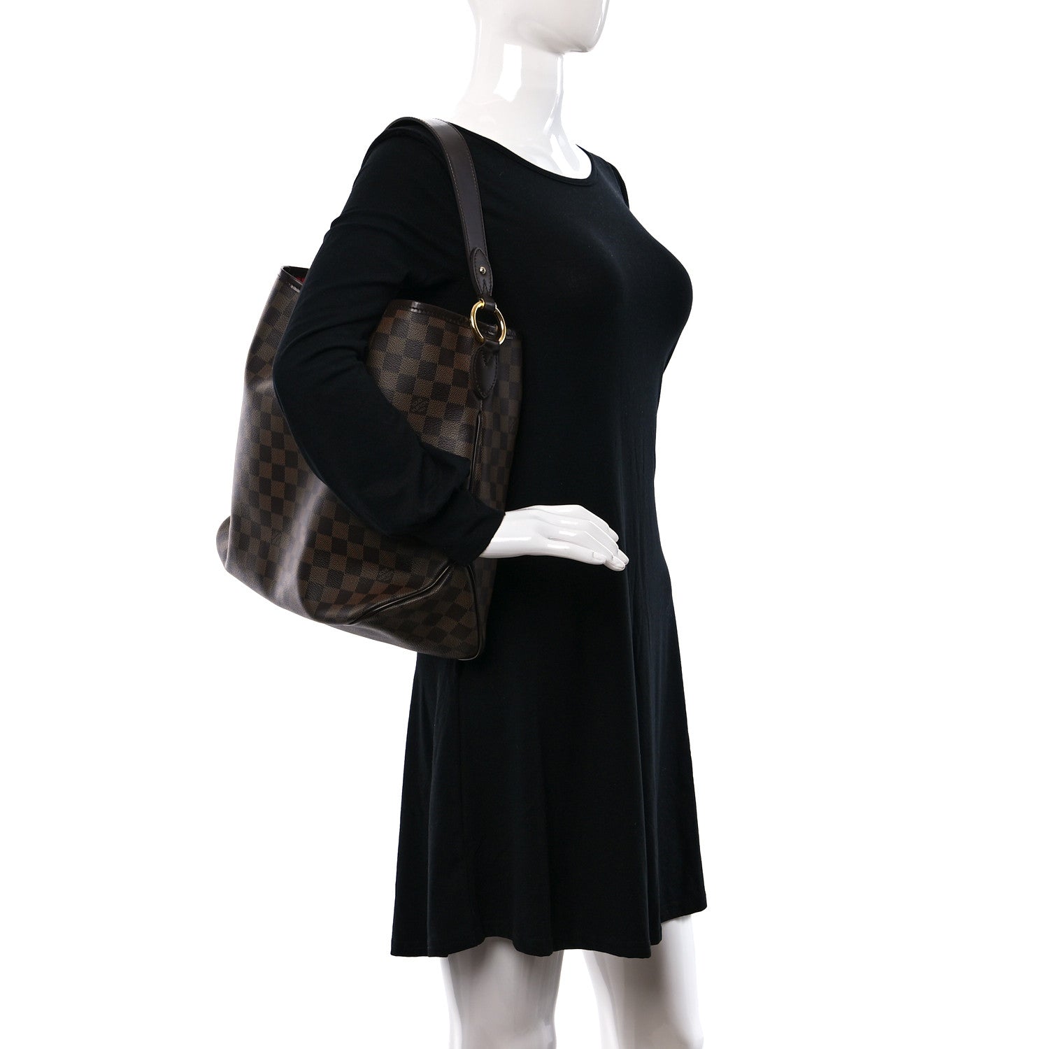 Louis Vuitton Damier Ebene Delightful MM 2 of 8