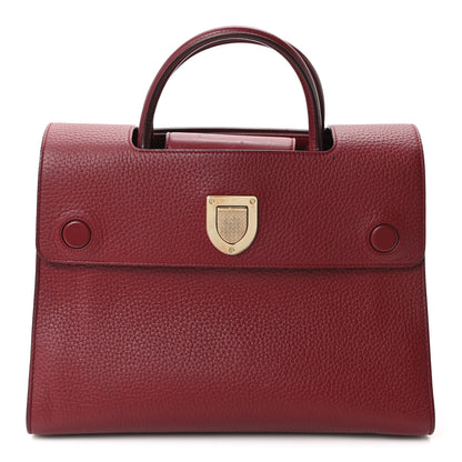 Christian Dior Bullcalf Medium Diorever Flap Red 1 of 9