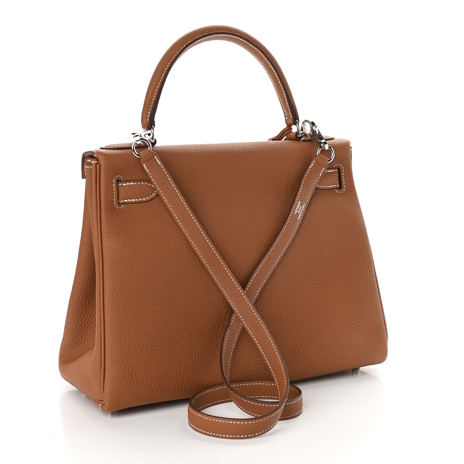 Hermes Togo Kelly Retourne 28 Gold 3 of 13