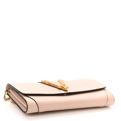 Versace Vitello Crystal Virtus Wallet Chain Crossbody 4 of 9