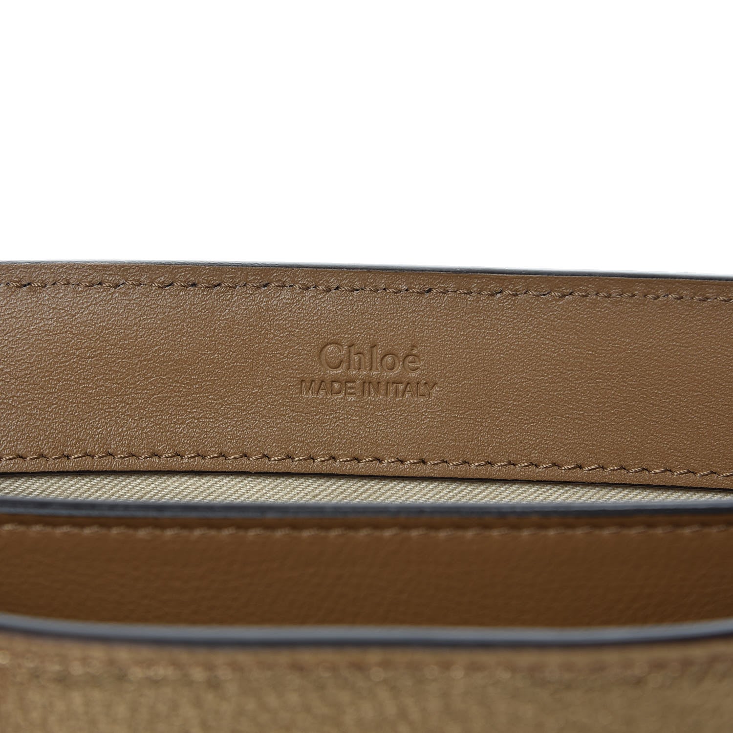 Chloe Metallic Calfskin Mini Faye Day Shoulder Bag Gold 6 of 9