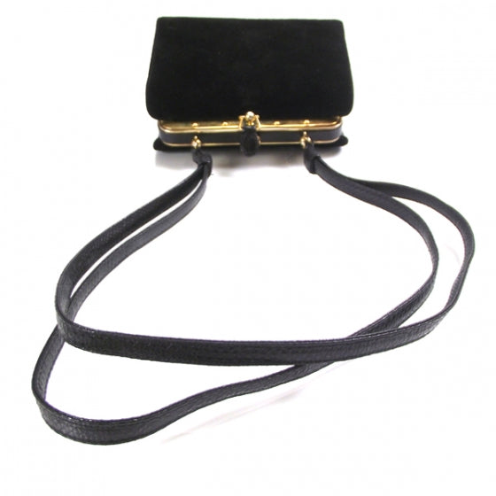 Judith Leiber Suede Evening Bag 5 of 7