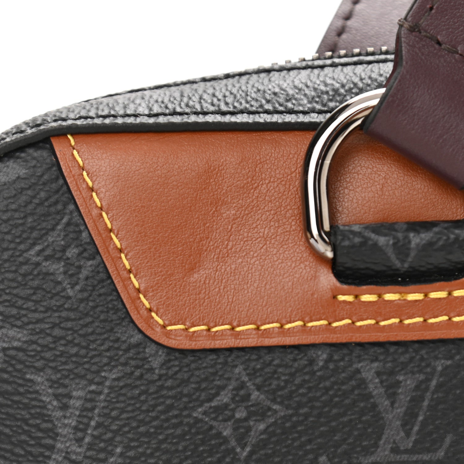 Louis Vuitton Monogram Eclipse Patchwork Amazone Sling Bag 11 of 11