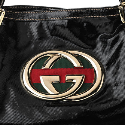 Gucci Dialux Medium Britt Tote Black 7 of 12