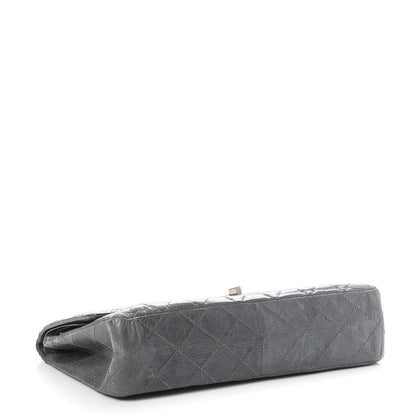 Chanel Aged Calfskin Quilted 50th Anniversary 2.55 Reissue 227 Flap Grey 4 of 17