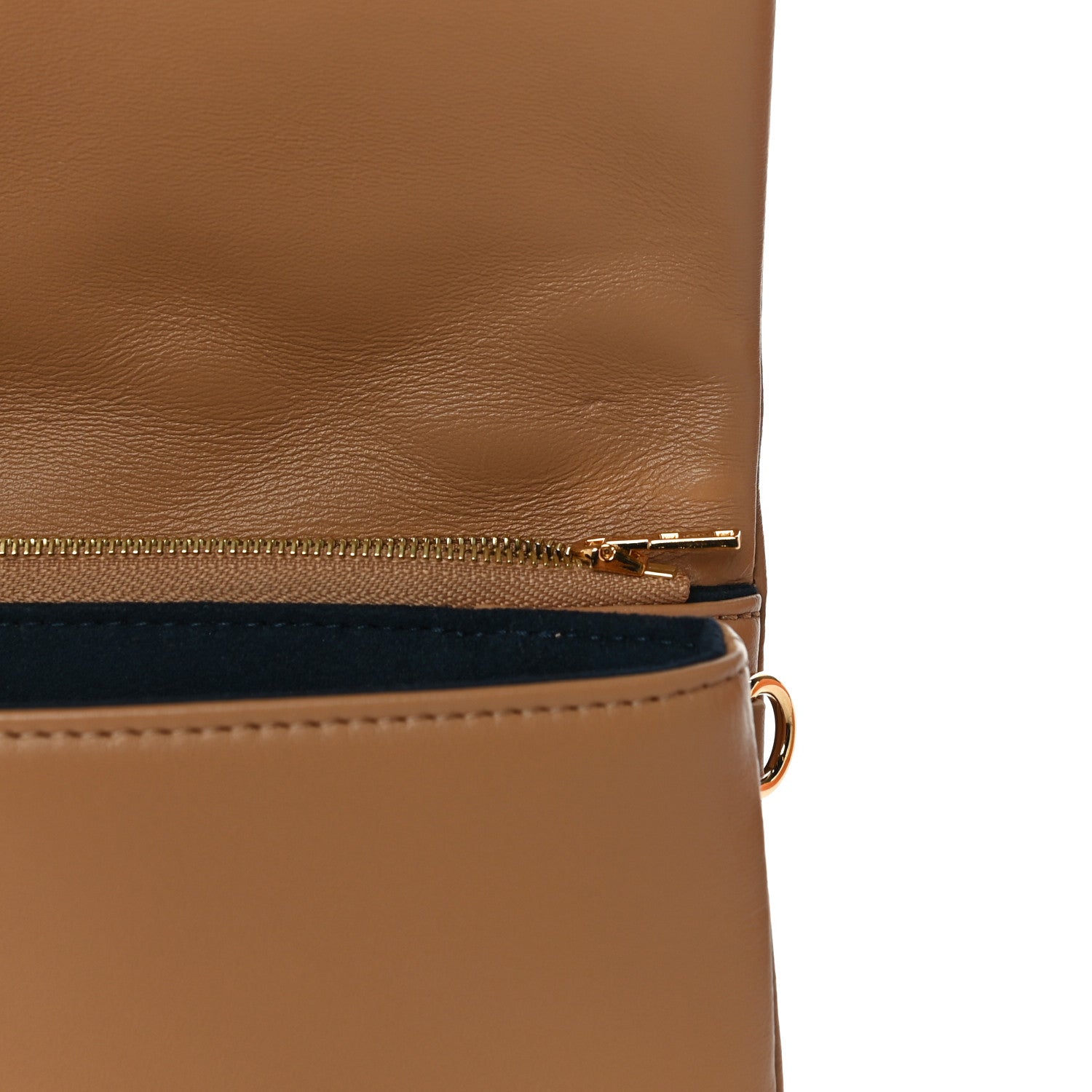 Louis Vuitton Lambskin Embossed Monogram Pochette Coussin Camel 10 of 12