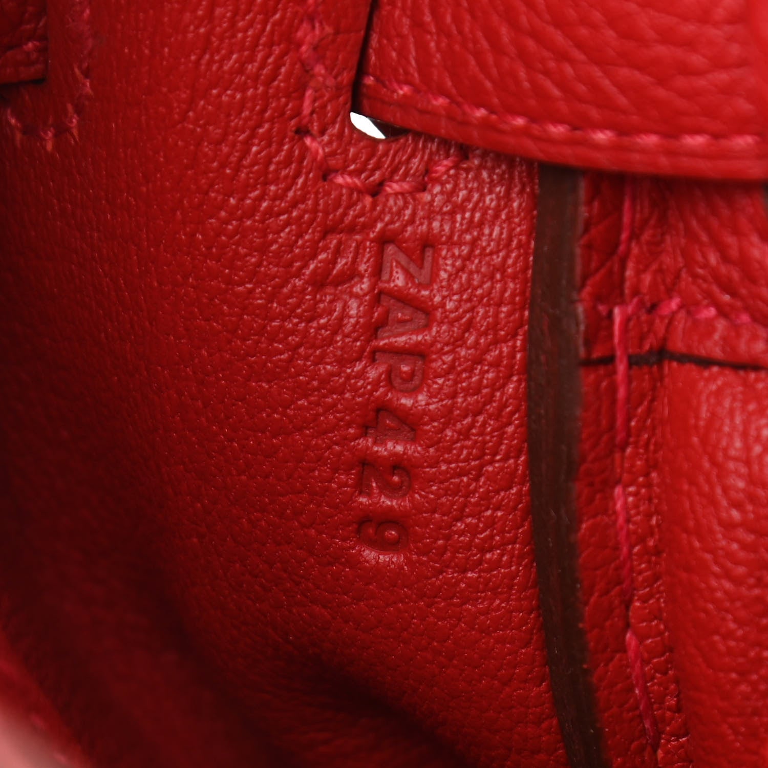 Hermes Togo Kelly Retourne 25 Rouge Casaque 7 of 11