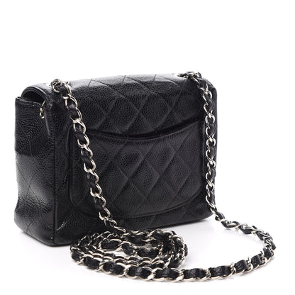 Chanel Caviar Quilted Mini Square Flap Black 3 of 11